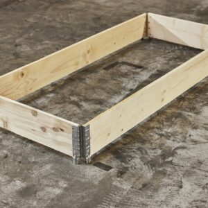 Fabriksny palleramme - 800 x 1600 mm - TYPE: RAMMER - NY - 1600