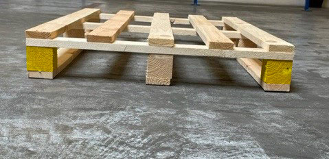 Fabriksny Returpalle - 800 x 1200 mm - TYPE: JPI 522F Design palle - Billede 6