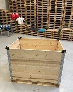 Stabelhjørner til pallerammer