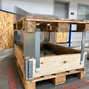 Fabriksny STABELFASTE METAL PALLEBEN, AFSTAND 250 mm Galvaniseret